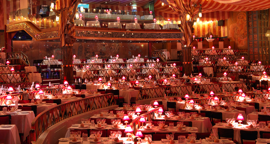 Moulin Rouge Dinnershow Paris